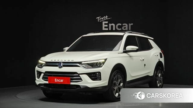 Ssangyong Beautiful Korando 2020 Белый из Кореи