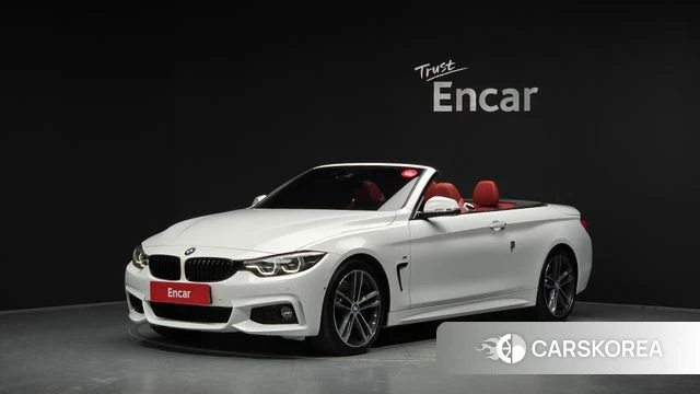 BMW 4 Series (F32) 2018 Белый из Кореи