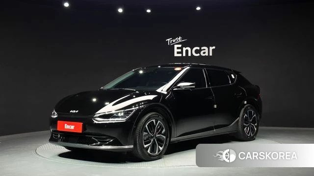 Kia EV6 2023 Черный из Кореи