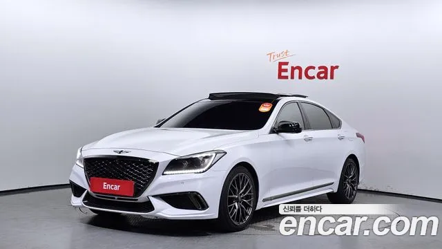 Genesis G80 2018 Белый из Кореи