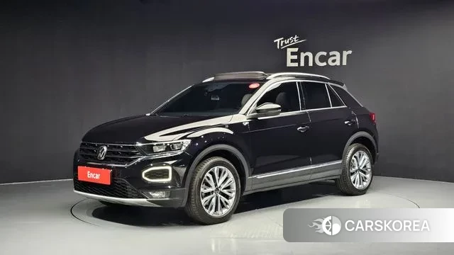 Volkswagen T-Roc 2021 Серый из Кореи