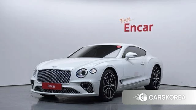 Bentley Continental GT 3rd Generation 2022 Белый из Кореи