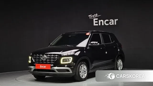 Hyundai Venue 2019 Черный из Кореи