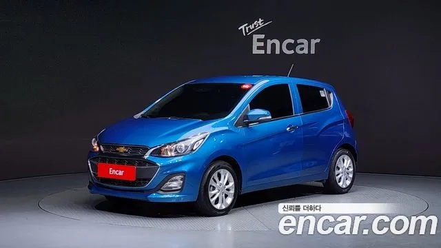 Chevrolet (GM Daewoo) The New Spark 2020 Синий из Кореи