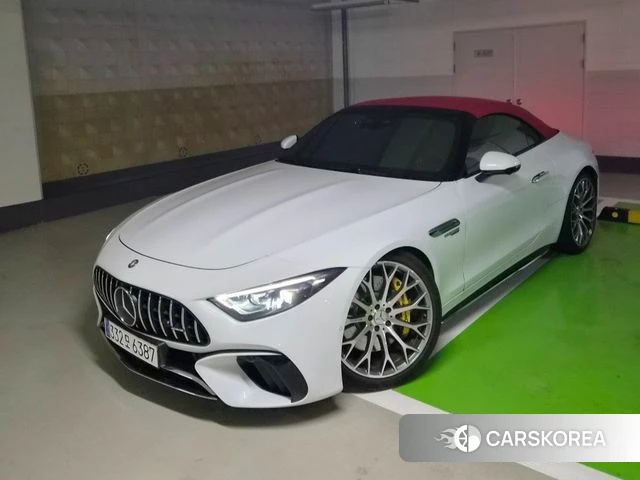 Mercedes-Benz SL-Class R232 2023 Белый из Кореи