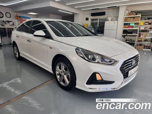 Hyundai Sonata New Rise 2018 Белый из Кореи