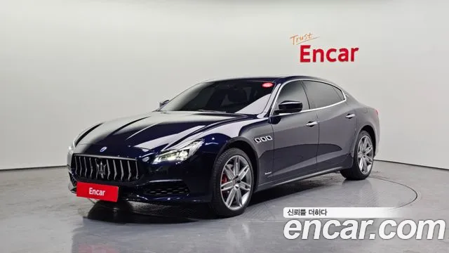 Maserati Quattroporte 2019 Синий из Кореи