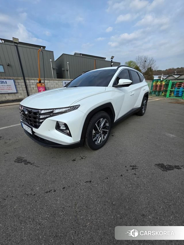 Hyundai Tucson (NX4) 2020 Белый из Кореи