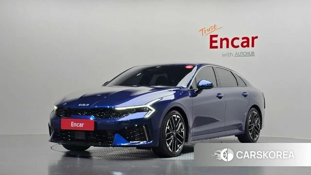 Kia The New K5 3rd generation 2025 Синий из Кореи