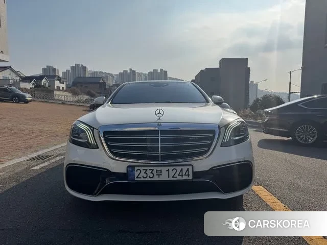 Mercedes-Benz S-Class W222 2018 Белый из Кореи