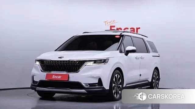 Kia Carnival 4th generation 2020 Белый из Кореи