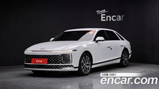 Hyundai Grandeur Hybrid (GN7) 2023 Белый из Кореи