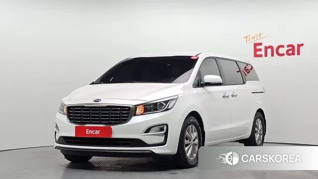 Kia The New Carnival 2018 Белый из Кореи