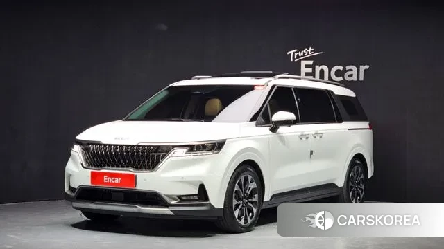 Kia Carnival 4th generation 2022 Белый из Кореи