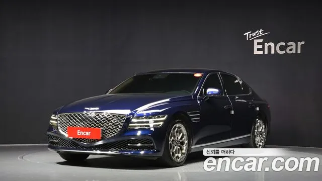 Genesis G80 (RG3) 2020 Синий из Кореи