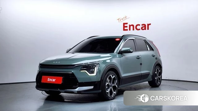 Kia Di Ol Nu Niro 2022 Зеленый из Кореи