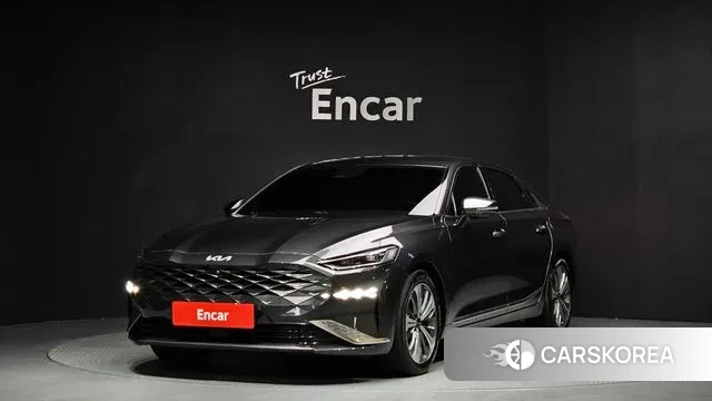 Kia K8 Hybrid 2021 Серый из Кореи