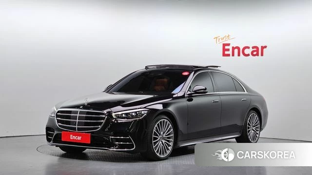 Mercedes-Benz S-Class W223 2023 Черный из Кореи