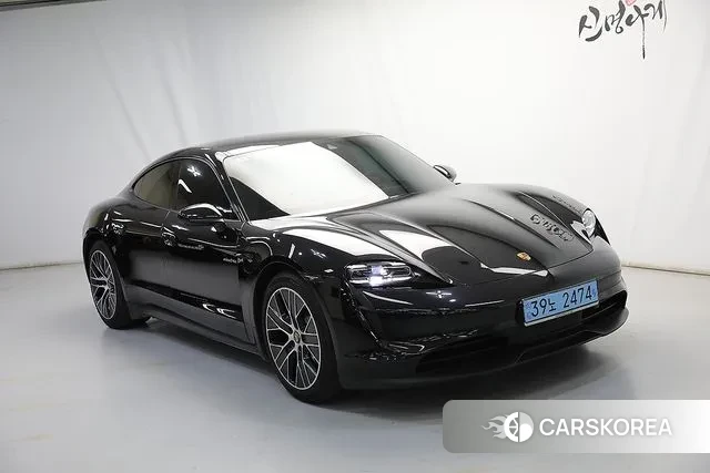 Porsche Taycan 2021 Черный из Кореи