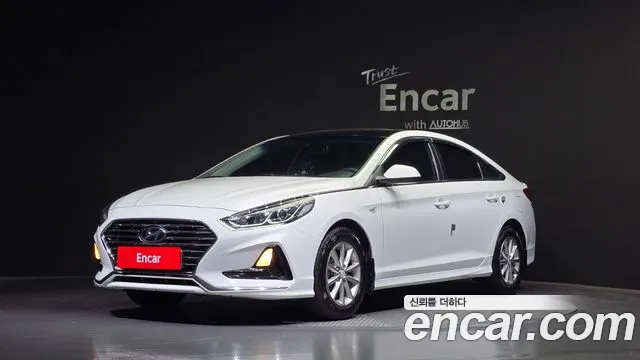 Hyundai Sonata New Rise 2018 Белый из Кореи
