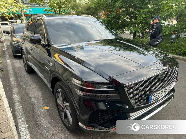 Genesis GV80 2023 Черный из Кореи