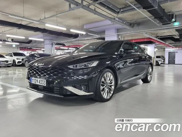 Kia K8 2021 Черный из Кореи