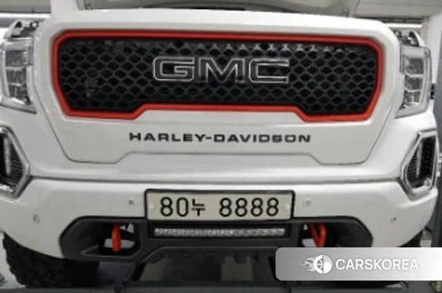 GMC Sierra 2021 Белый из Кореи