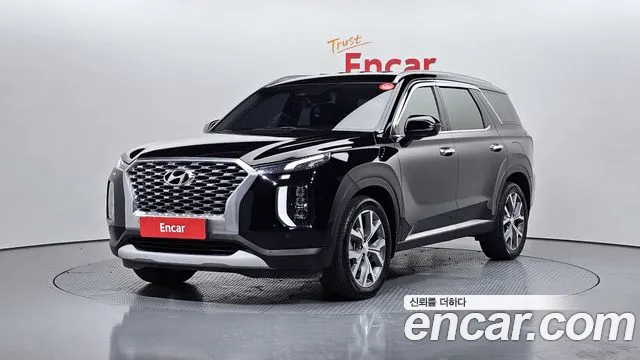 Hyundai Palisade 2021 Черный из Кореи