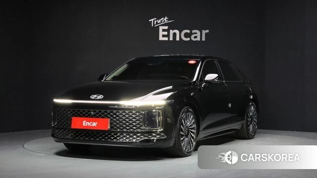 Hyundai Grandeur Hybrid (GN7) 2023 Черный из Кореи