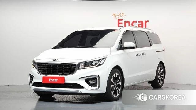 Kia The New Carnival 2018 Белый из Кореи