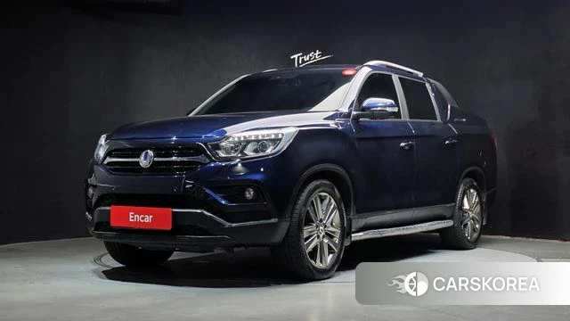 Ssangyong Rexton Sports 2018 Синий из Кореи