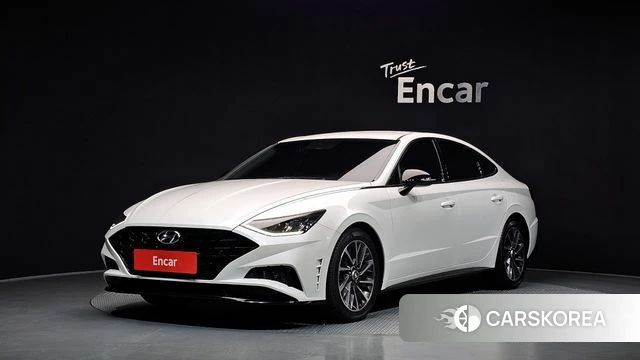 Hyundai Sonata (DN8) 2022 Белый из Кореи