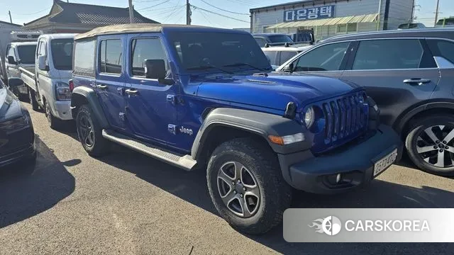 Jeep Wrangler (JL) 2018 Синий из Кореи