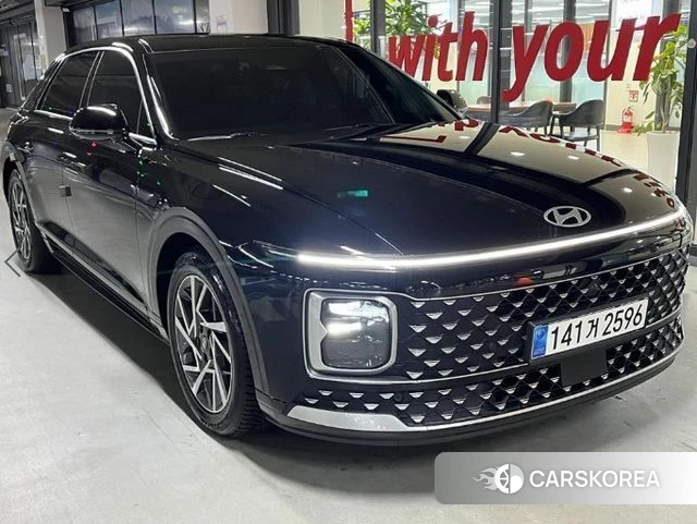 Hyundai Grandeur (GN7) 2023 Черный из Кореи