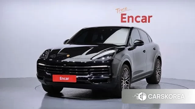 Porsche Cayenne (PO536) 2022 Черный из Кореи