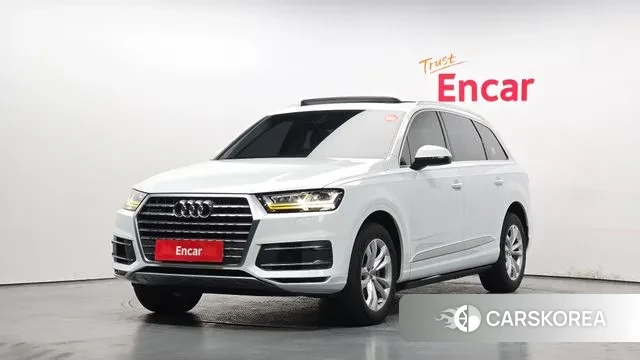 Audi Q7 (4M) 2019 Белый из Кореи