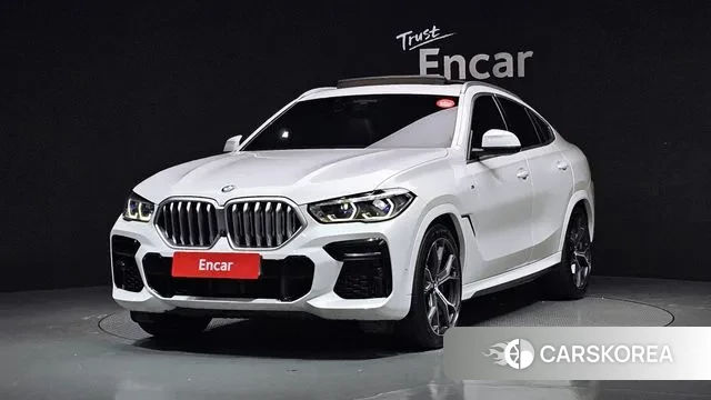 BMW X6 (G06) 2022 Белый из Кореи