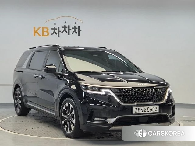 Kia Carnival 4th generation 2023 Черный из Кореи