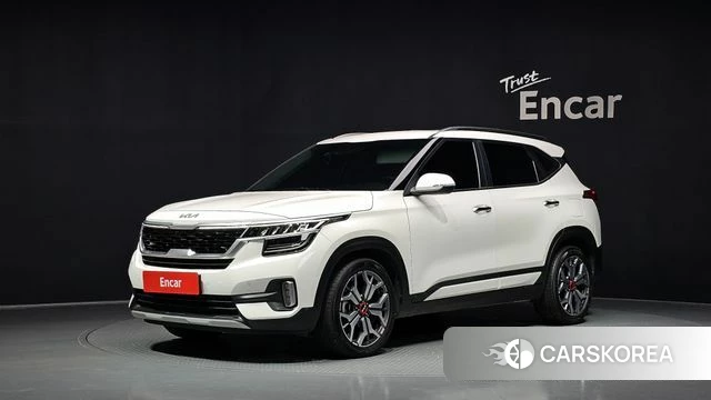 Kia Seltos 2021 Белый из Кореи