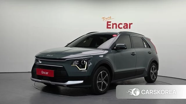Kia Di Ol Nu Niro 2023 Зеленый из Кореи