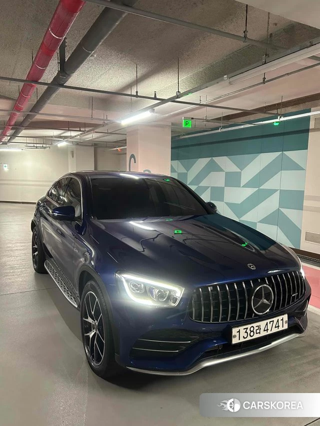 Mercedes-Benz GLC-Class X253 2021 Синий из Кореи