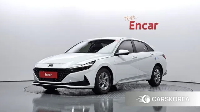 Hyundai Avante (CN7) 2020 Белый из Кореи