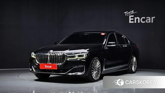 BMW 7 Series (G11) 2020 Черный из Кореи