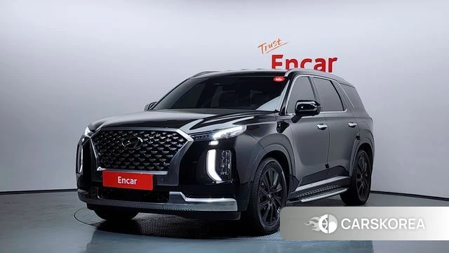 Hyundai Palisade 2021 Черный из Кореи