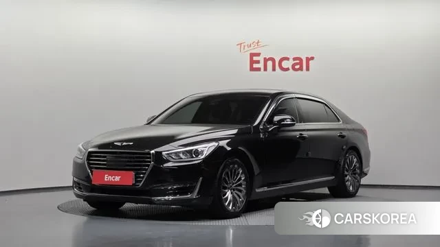 Genesis EQ900 2018 Черный из Кореи