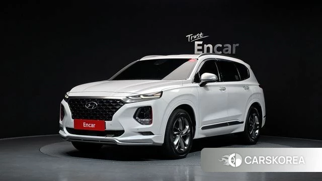 Hyundai Santa Fe TM 2018 Белый из Кореи