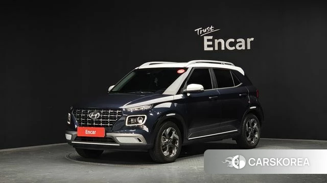 Hyundai Venue 2019 Синий из Кореи