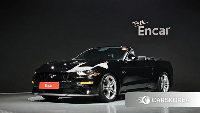 Ford Mustang 2020 Черный из Кореи