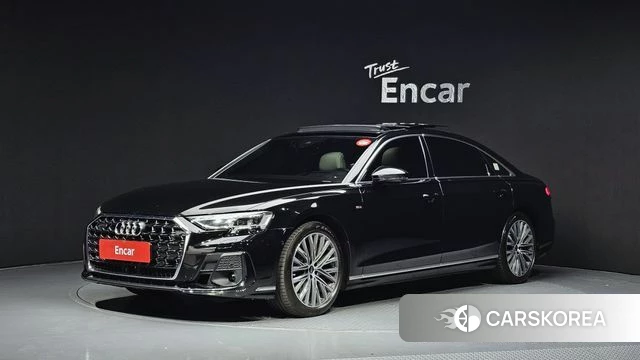 Audi A8 (D5) 2022 Черный из Кореи