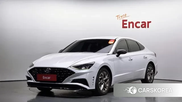 Hyundai Sonata (DN8) 2021 Белый из Кореи